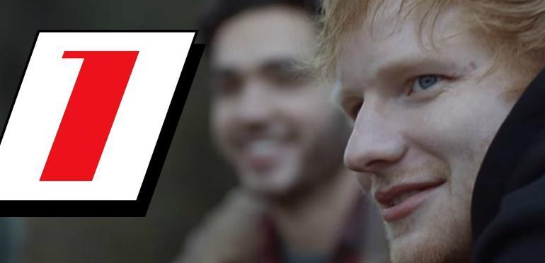 Ed Sheeran met twee tracks in de top 5