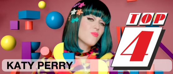 Top 4: Katy Perry