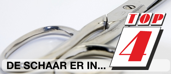 Top 4: De schaar er in!