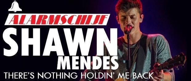 Shawn Mendes grijpt Alarmschijf