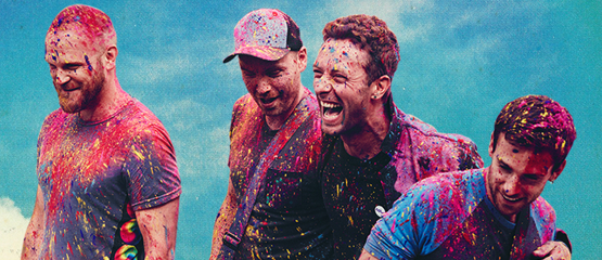 Speciaal shirt van Coldplay