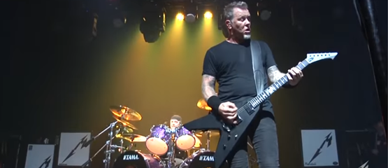Metallica helpt coverband