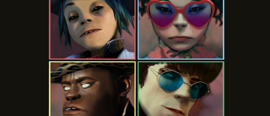 Gorillaz naar Amsterdam