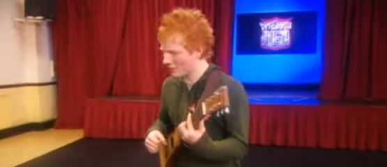 Ed Sheeran deed auditie