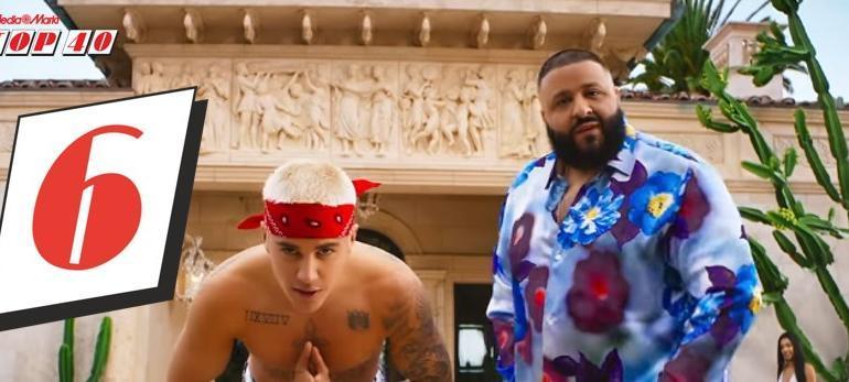 DJ Khaled en Justin Bieber zijn nieuw in de top 10