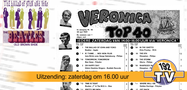 192TV: De Top 40 van 28 juni 1969