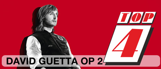 Top 4: Guetta en nummer 2
