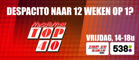 Pakt Despacito 12 weken op 1?