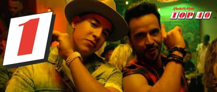 Despacito stevig op 1 in de Top 40