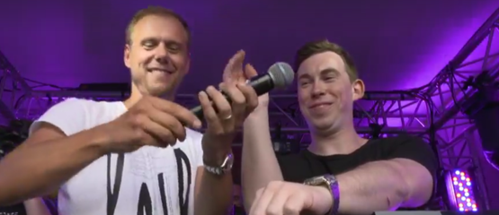 Verrassingsshow van Armin en Hardwell