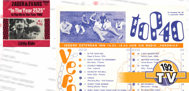 192TV: De Top 40 van 6 september 1969
