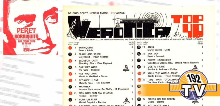 192TV: De Top 40 van 18 september 1971