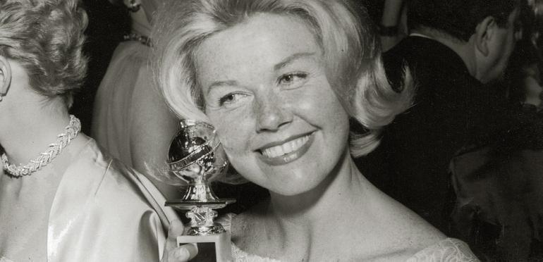 Doris Day met een Golden Globe, 1960