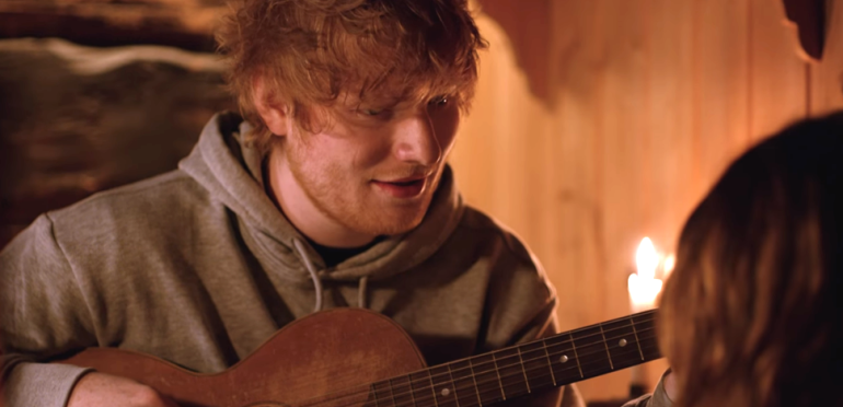 Ed Sheeran twijfelt over succes bij jeugd