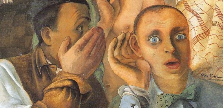 Felix Nussbaum - Das Geheimnis, 1939