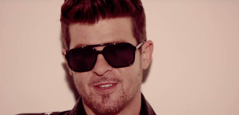 Robin Thicke: “Blurred Lines zou niet meer kunnen”