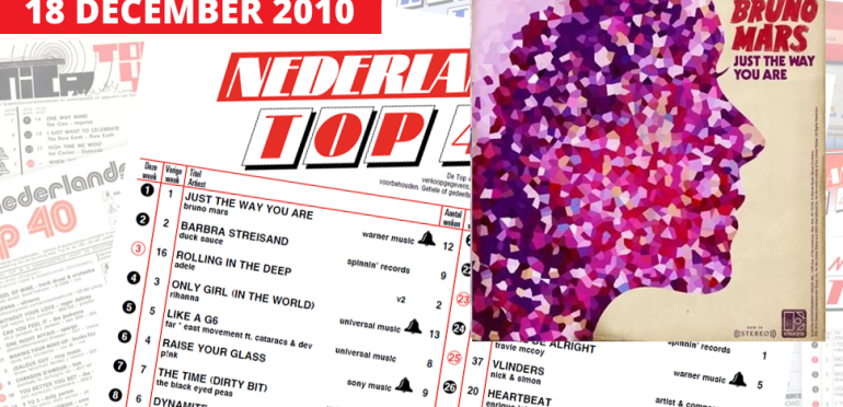 December 2010: Bruno Mars maakt jaar vol