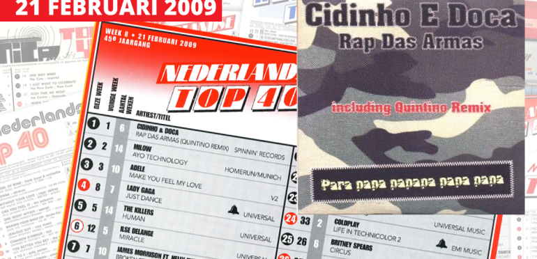 Februari 2009: wapengekletter op 1