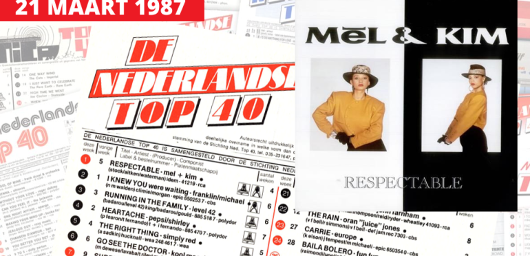 Maart 1987: Mel & Kim op 1