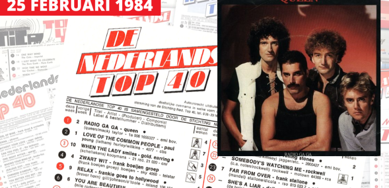 Februari 1984: de vijfde van Queen