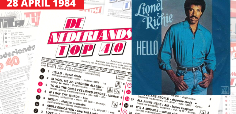 28 april 1984: Lionel Richie is hot