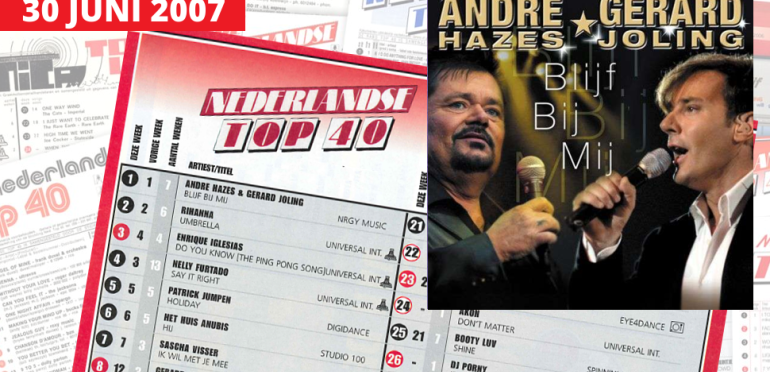 30 juni 2007: het tijdperk Hazes-Joling