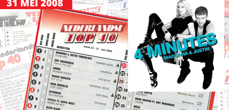 Juni 2008: Madonna & Justin op 1