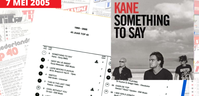 7 mei 2005: Kane op nummer 1