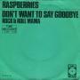 Trackinfo Raspberries - Don't Want To Say Goodbye