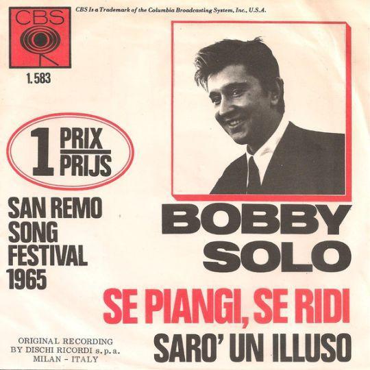 Coverafbeelding Bobby Solo - Se Piangi, Se Ridi