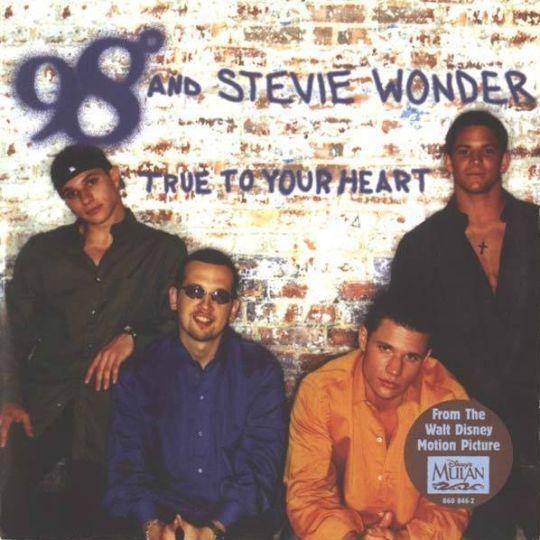 Coverafbeelding True To Your Heart - 98° And Stevie Wonder