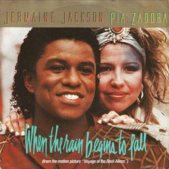 Jermaine Jackson & Pia Zadora - When The Rain Begins To Fall