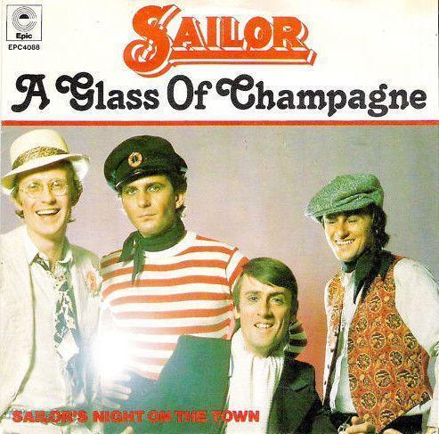 Coverafbeelding A Glass Of Champagne - Sailor