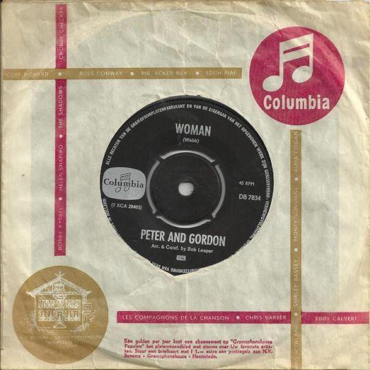 Coverafbeelding Peter and Gordon - Woman