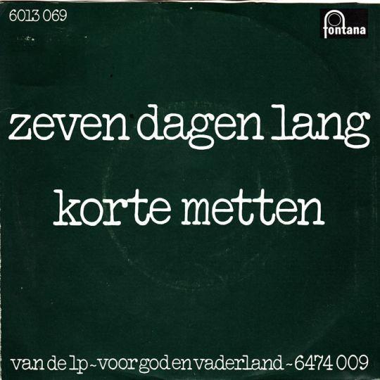 Bots - Zeven Dagen Lang