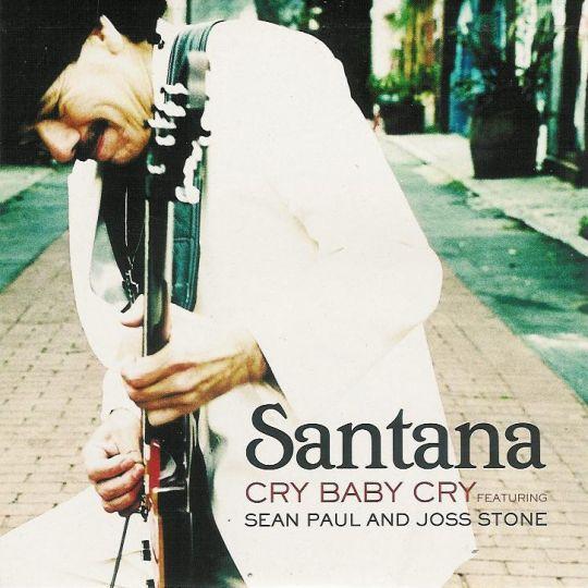 Coverafbeelding Cry Baby Cry - Santana Featuring Sean Paul And Joss Stone