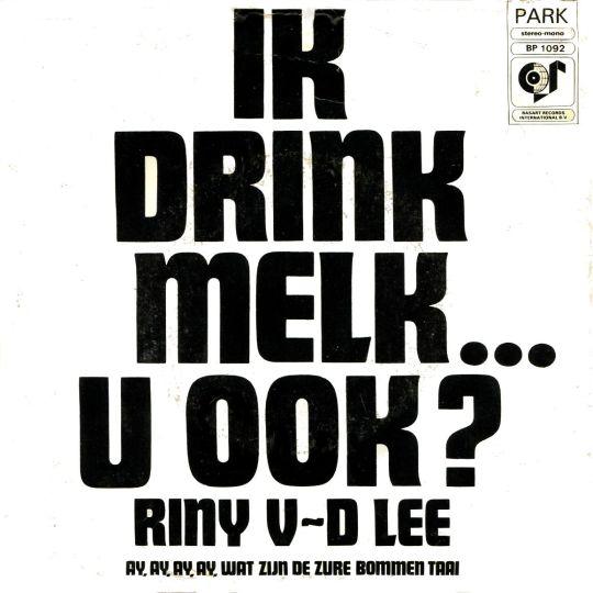Coverafbeelding Ik Drink Melk... U Ook? - Riny V-D Lee