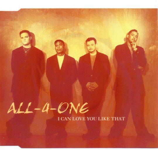 Coverafbeelding All-4-One - I Can Love You Like That