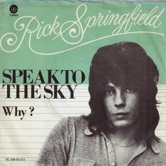 Coverafbeelding Rick Springfield - Speak To The Sky