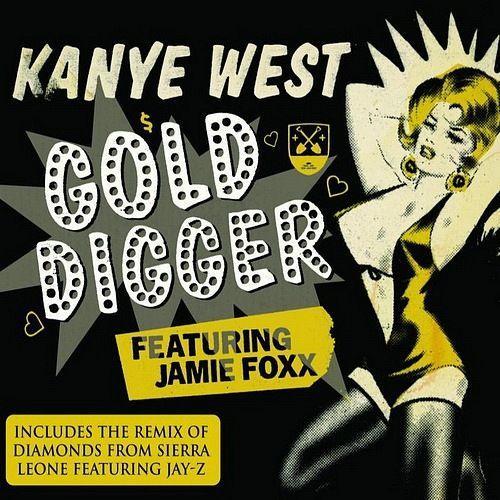 Coverafbeelding Kanye West featuring Jamie Foxx - Gold Digger