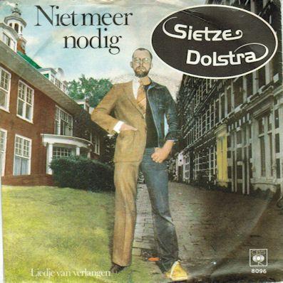 Coverafbeelding Sietze Dolstra - Niet Meer Nodig