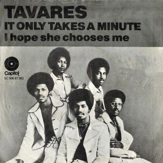 Coverafbeelding It Only Takes A Minute - Tavares