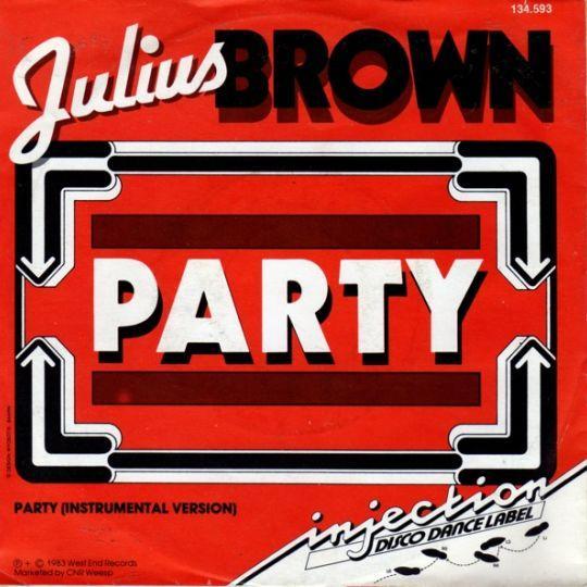 Coverafbeelding Julius Brown - Party