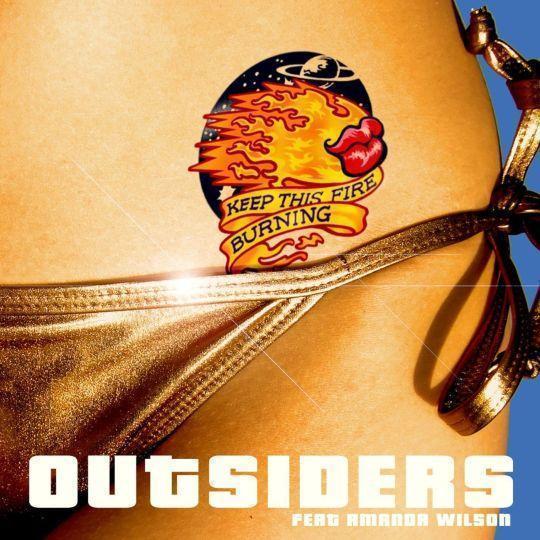 Coverafbeelding Outsiders feat Amanda Wilson - Keep this fire burning