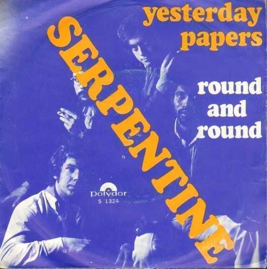 Coverafbeelding Serpentine - Yesterday Papers