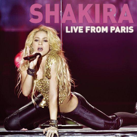 Coverafbeelding shakira - live from paris