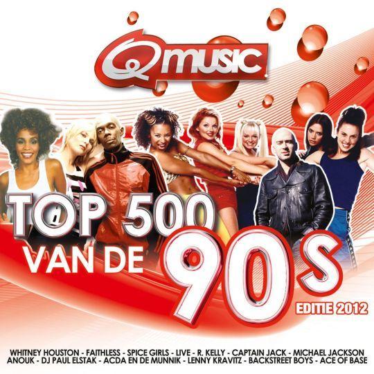 Coverafbeelding various artists - q-music top 500 van de 90s editie 2012