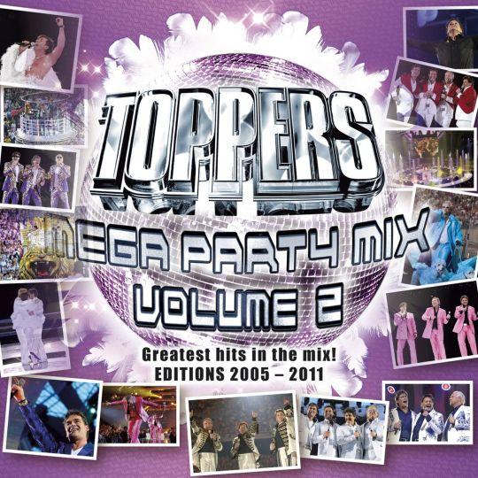 Coverafbeelding toppers - mega party mix volume 2