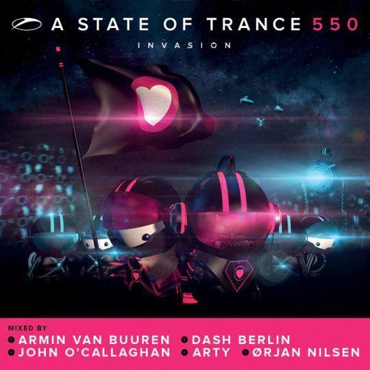 Coverafbeelding armin van buuren - a state of trance 550 - invasion