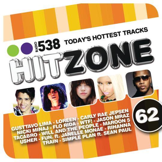 Coverafbeelding various artists - 538 hitzone 62